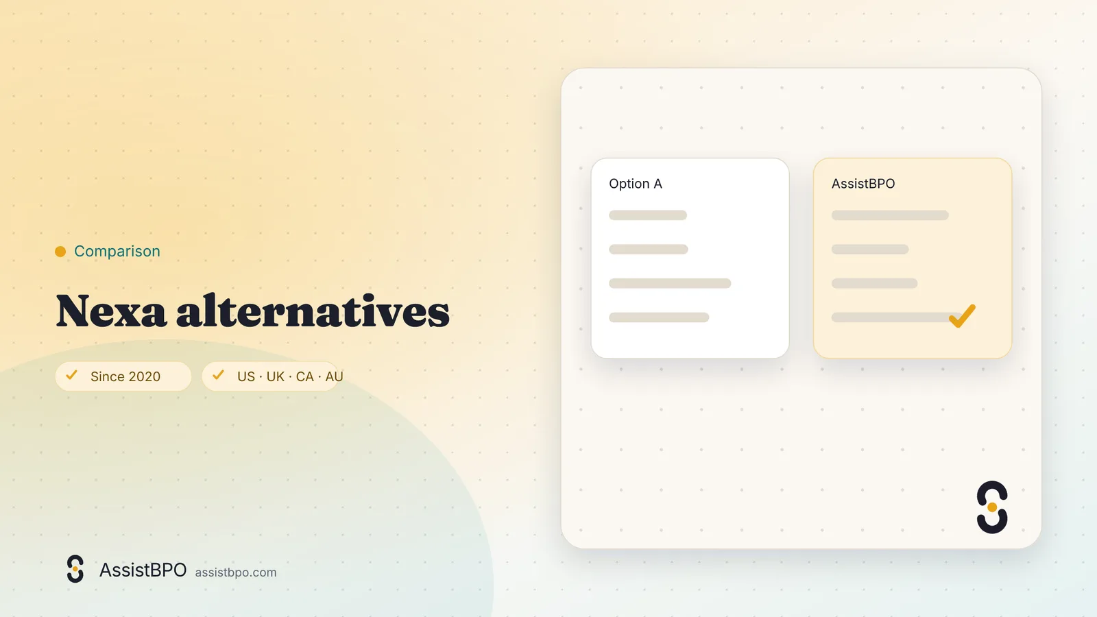 Nexa alternatives: AssistBPO cover graphic