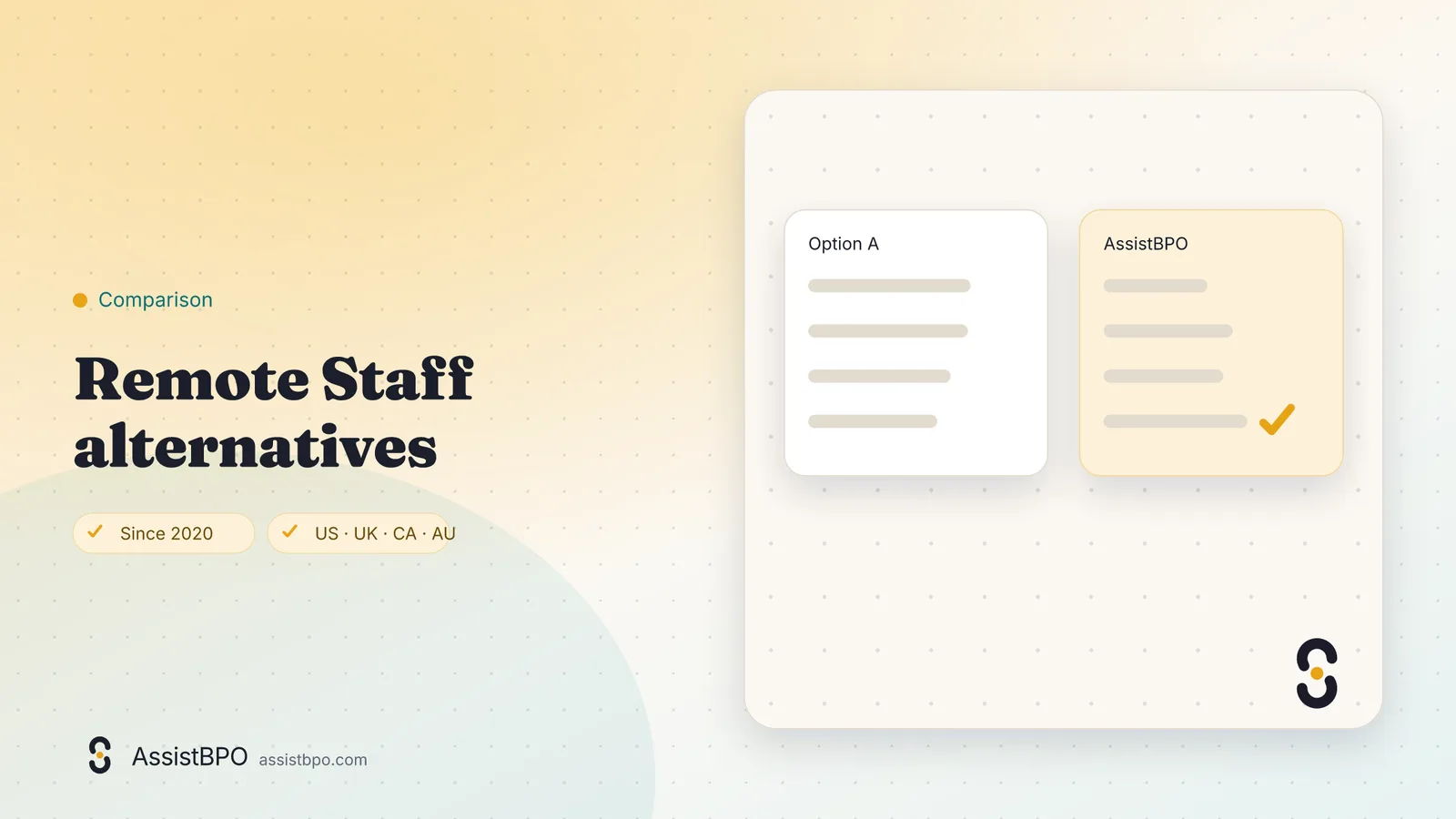 Remote Staff alternatives: AssistBPO cover graphic