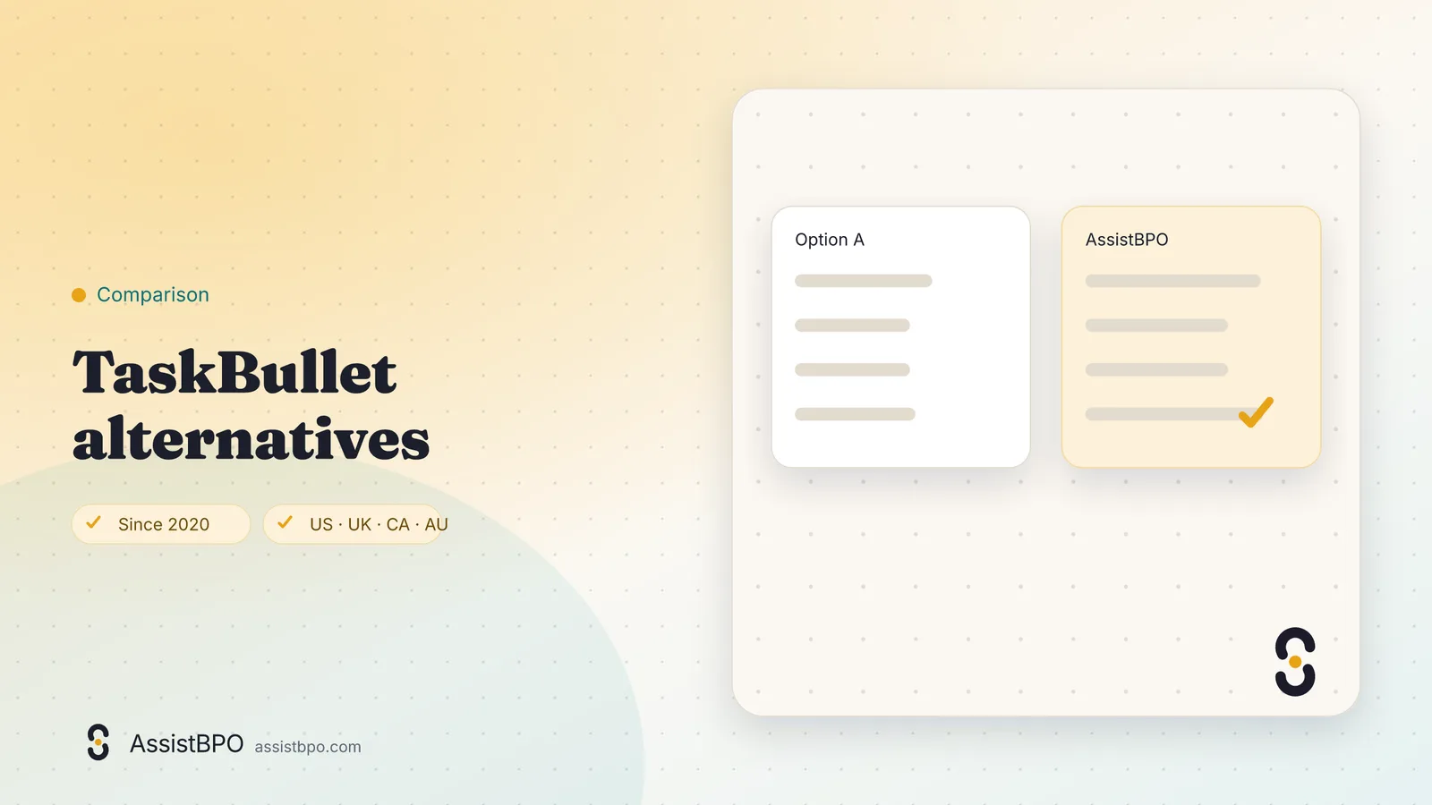 TaskBullet alternatives: AssistBPO cover graphic