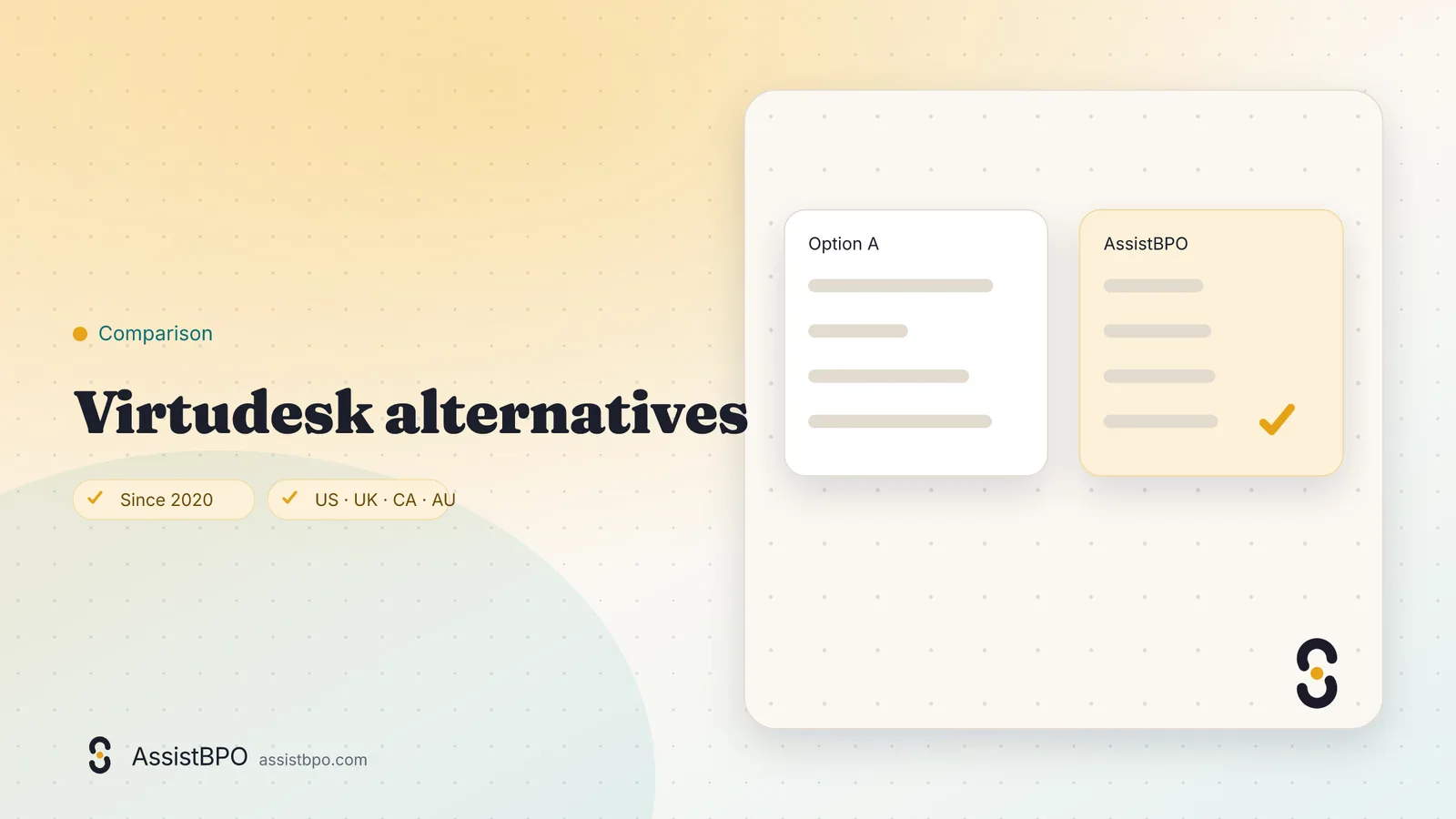 Virtudesk alternatives: AssistBPO cover graphic