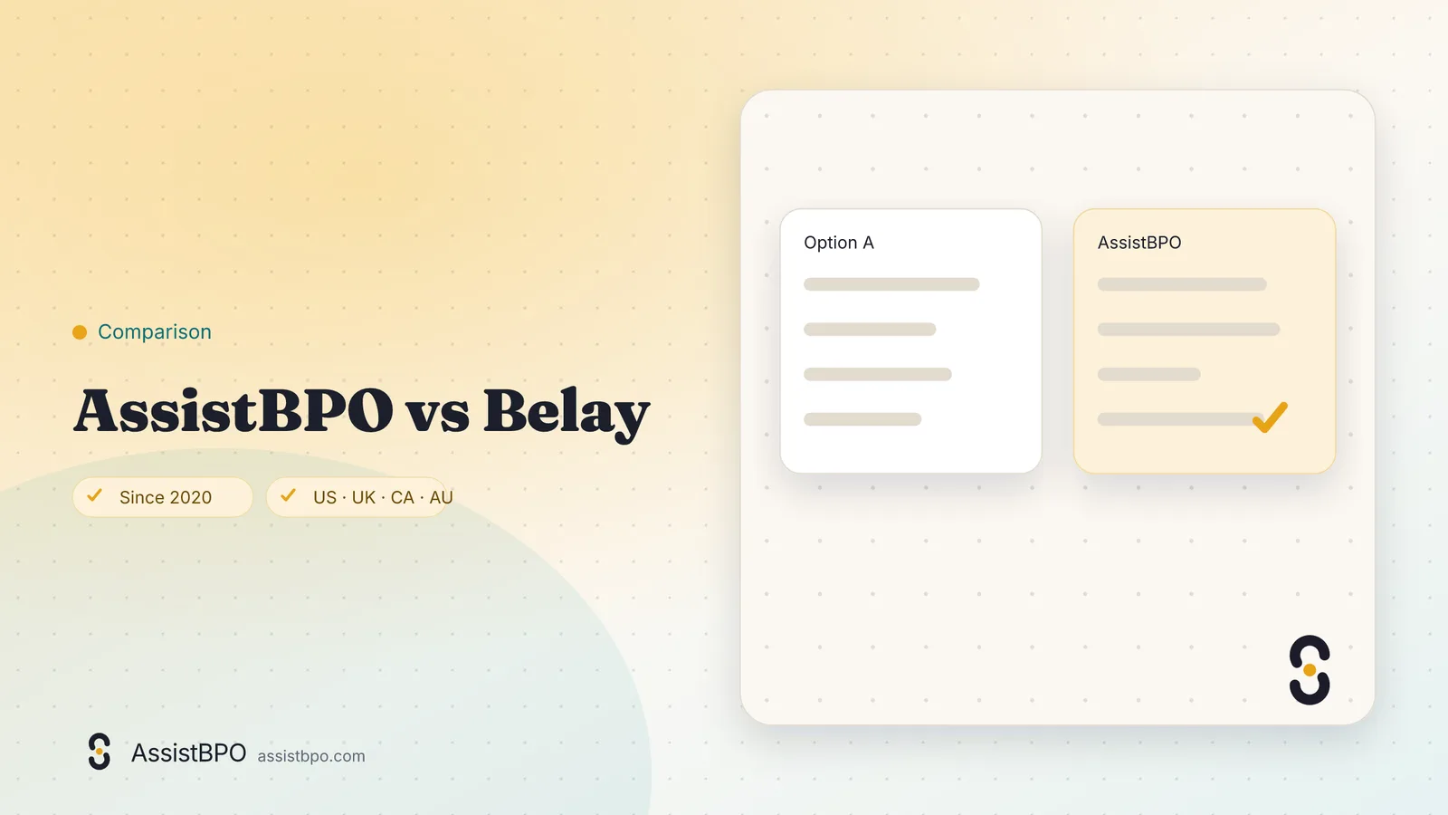 Belay vs AssistBPO: AssistBPO cover graphic