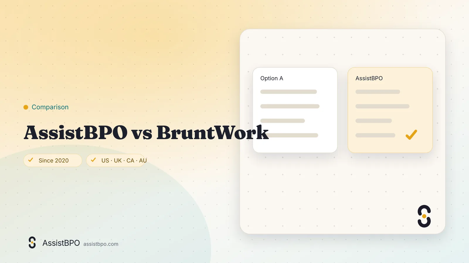 BruntWork vs AssistBPO: AssistBPO cover graphic