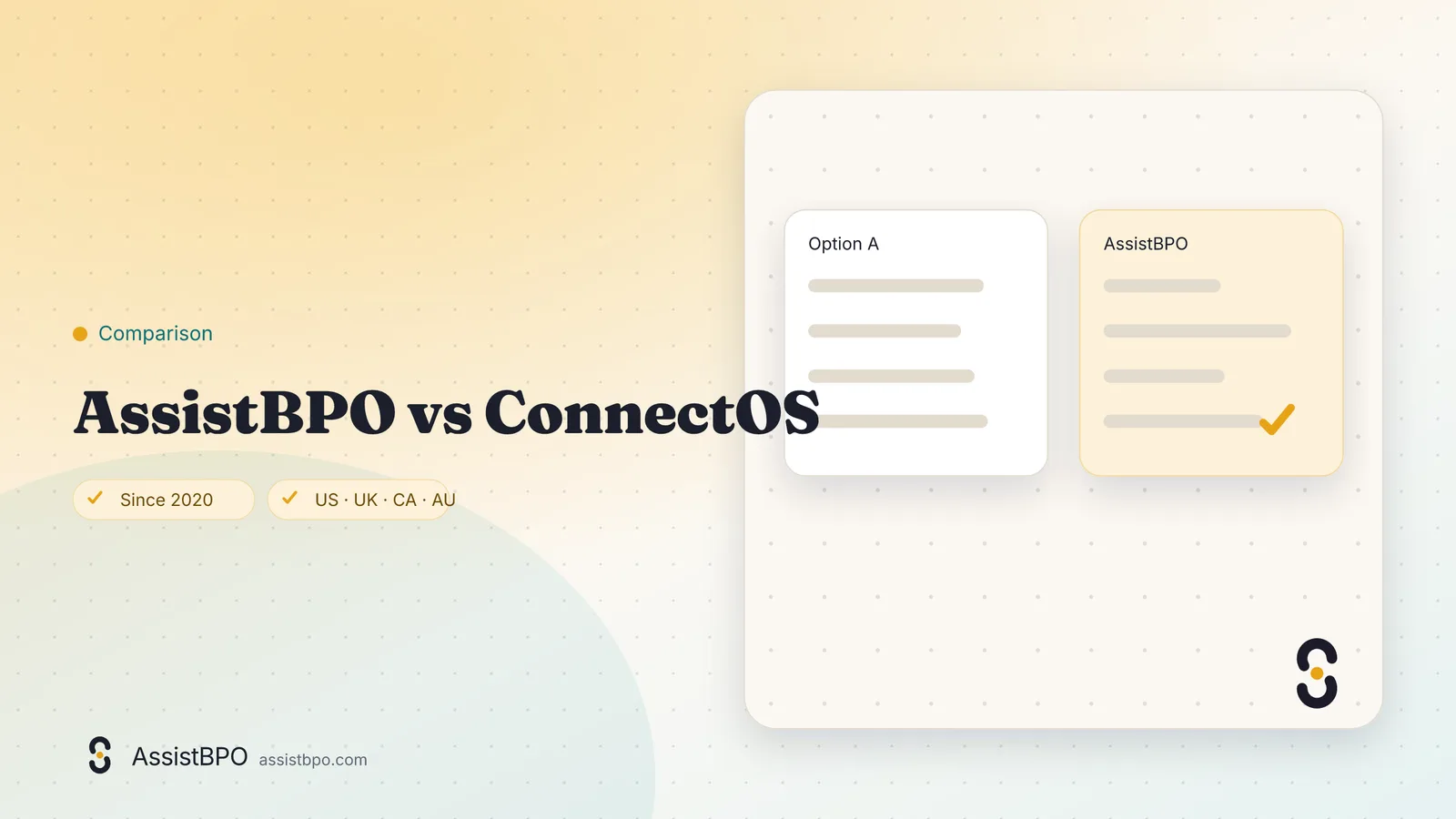 ConnectOS vs AssistBPO: AssistBPO cover graphic