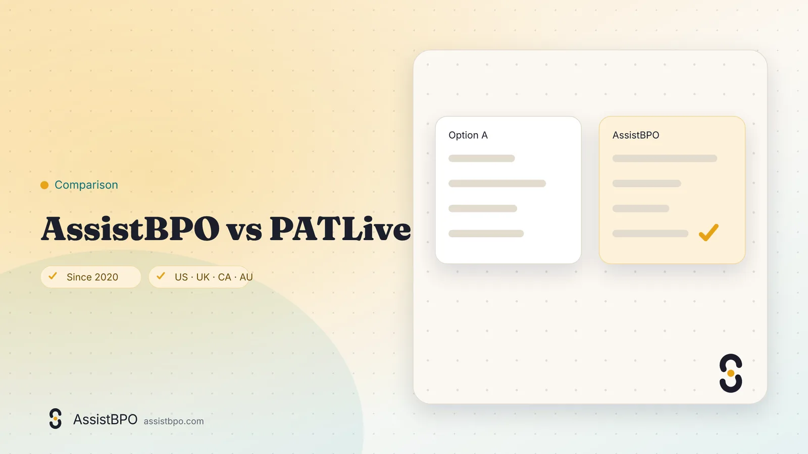 PATLive vs AssistBPO: AssistBPO cover graphic