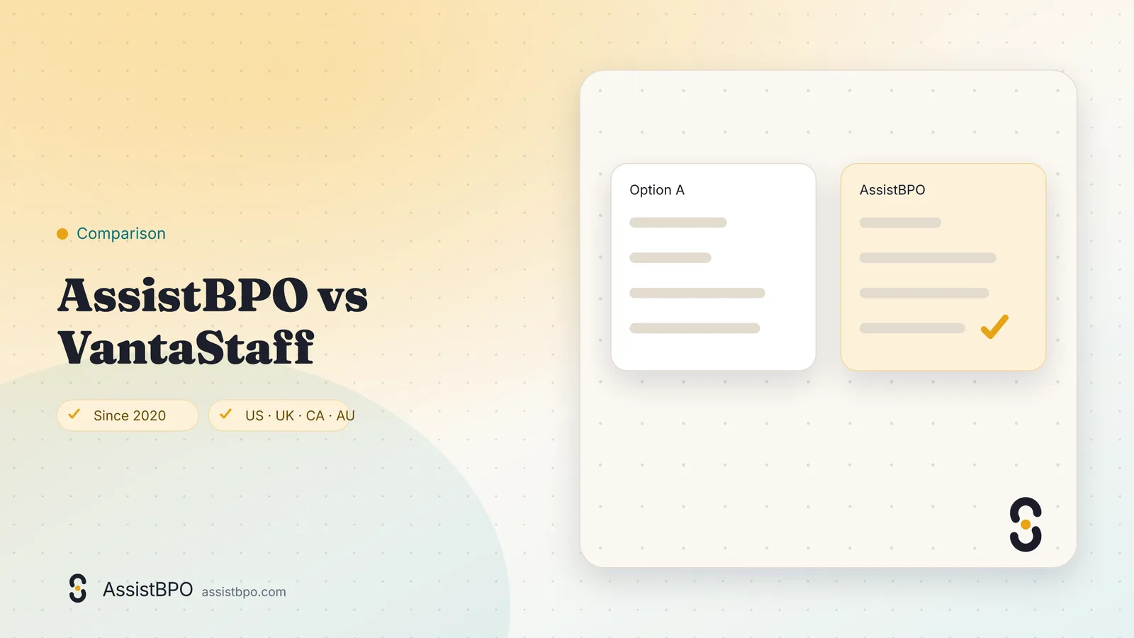 VantaStaff vs AssistBPO: AssistBPO cover graphic