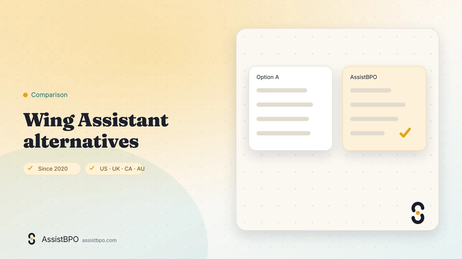 Wing Assistant alternatives: AssistBPO cover graphic