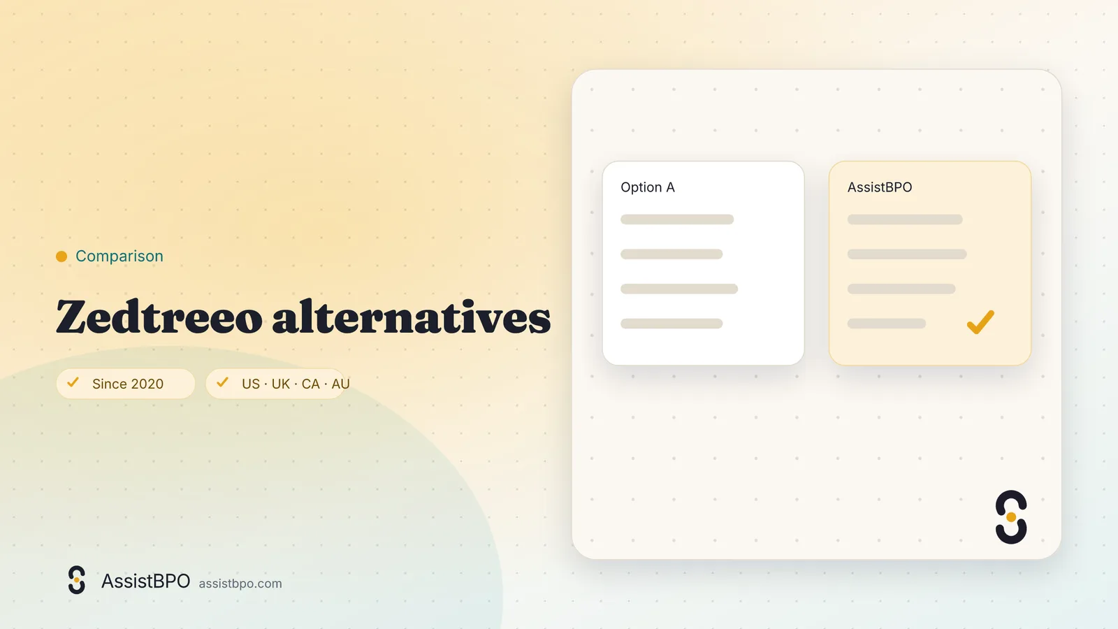 Zedtreeo alternatives: AssistBPO cover graphic